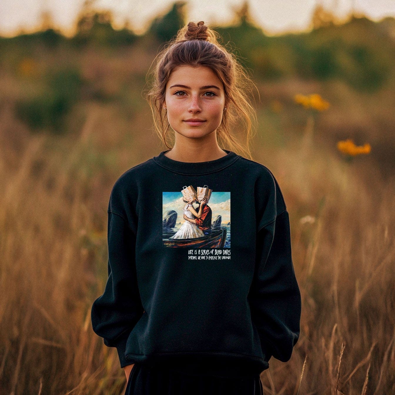 Happy365 Džemperis IT STARTED WITH A KISS