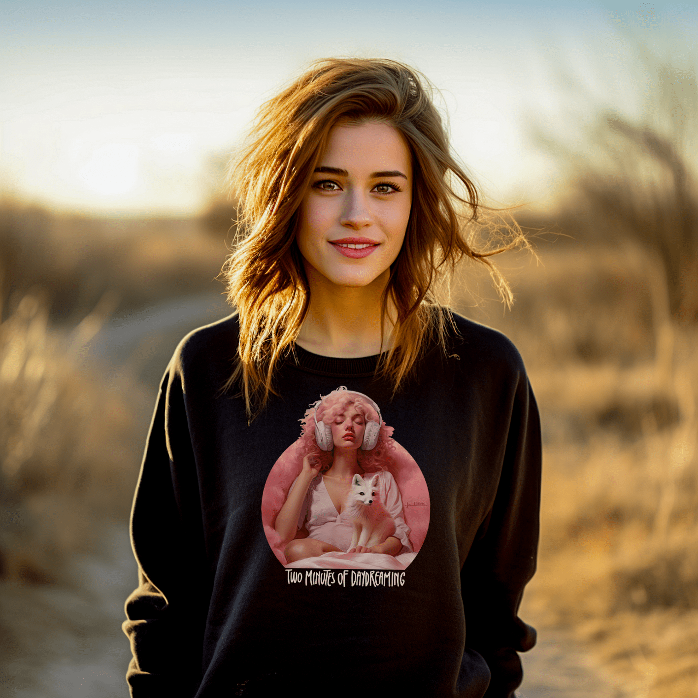 Happy365 Džemperis TWO MINUTES OF DAYDREAMING.