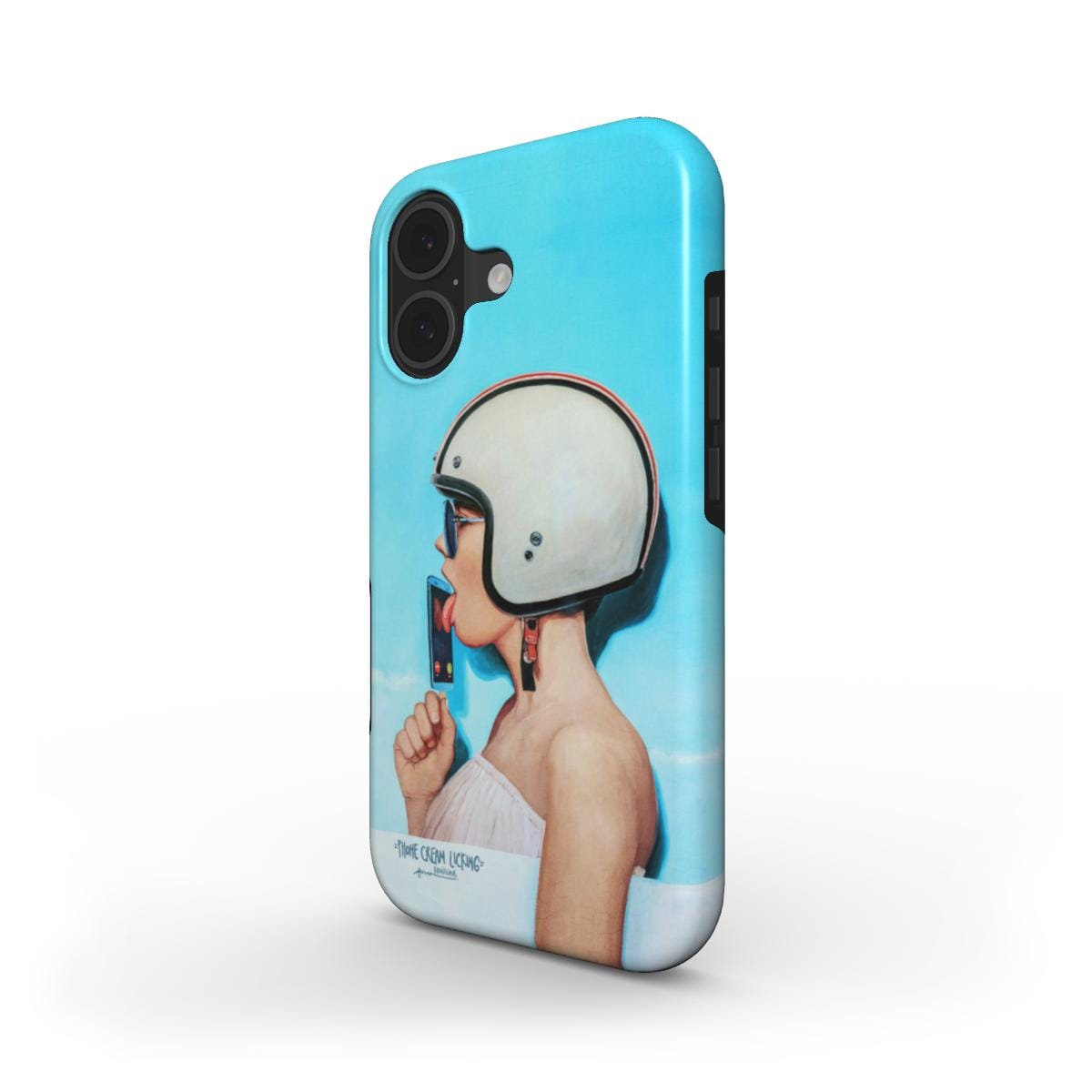 Happy365 Tech Accessories Phone Cream Licking