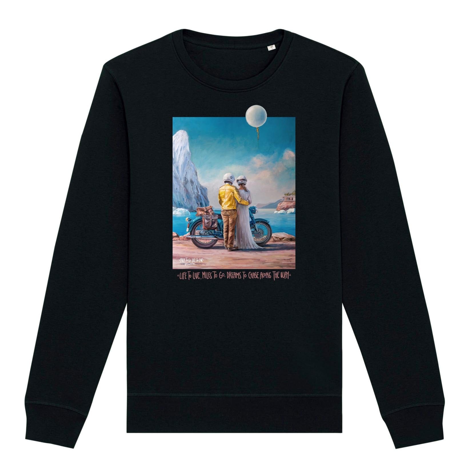 Happy365 Džemperis Miles To Go Life To Live