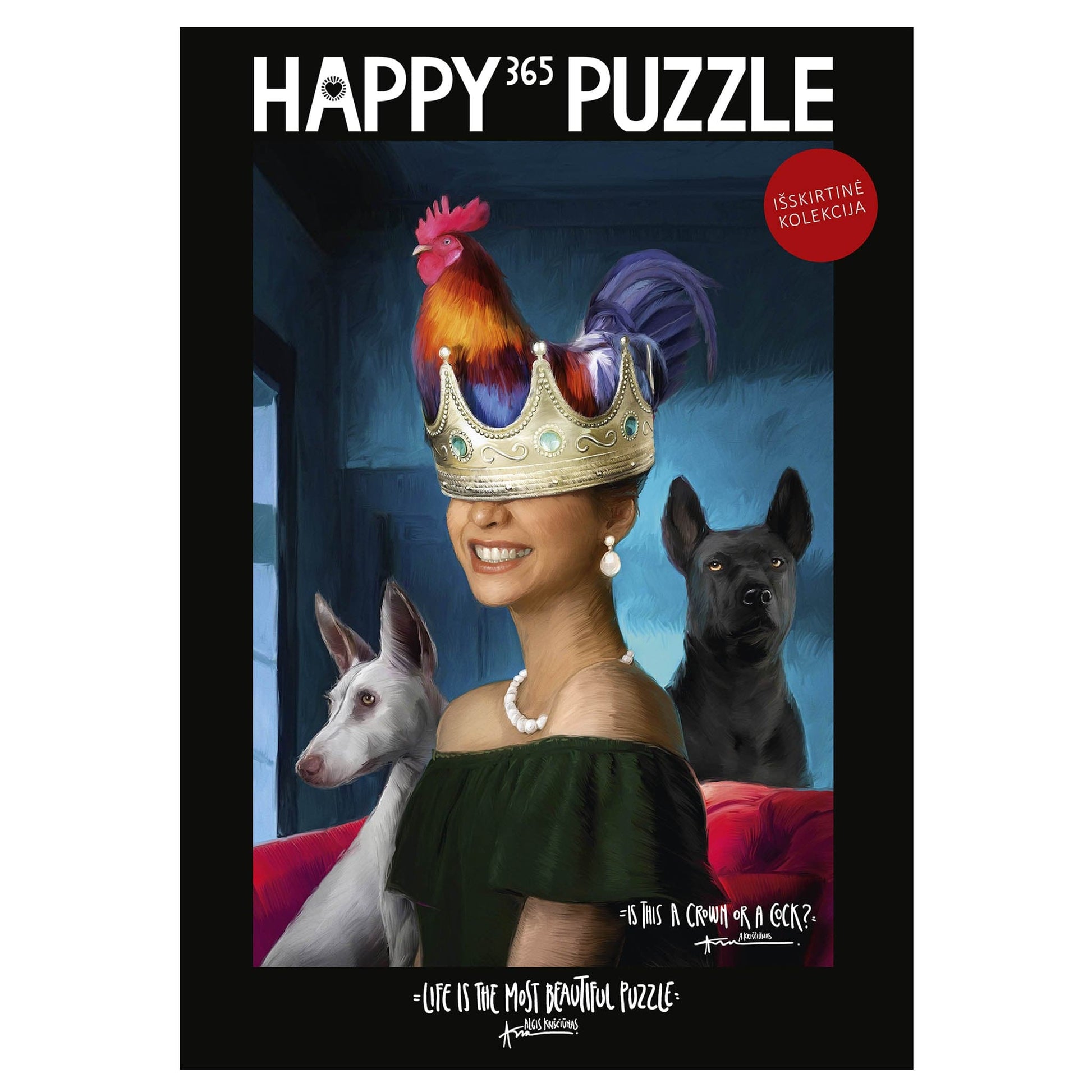 Happy365 Dėlionė Dėlionė „Is This A Crown Or A Cock“